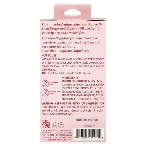 Onyx Professional, Moisturizing Heel Stick, Eucalyptus Mint, 2.64 oz (75 g) 2