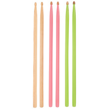 9Paren Paar Drumsticks Hout Beginners Grip En Duurzaam