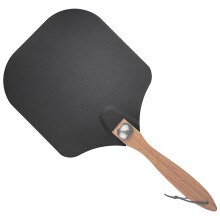Wall Mounted Aluminum Pizza Peel Foldable Paddle for Smooth Transfer Baking in All Ovens
