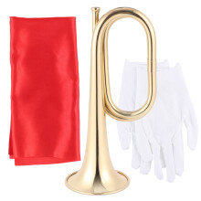 1St Student Trompet Bugle Goud Gepolijst Geluid Instrument