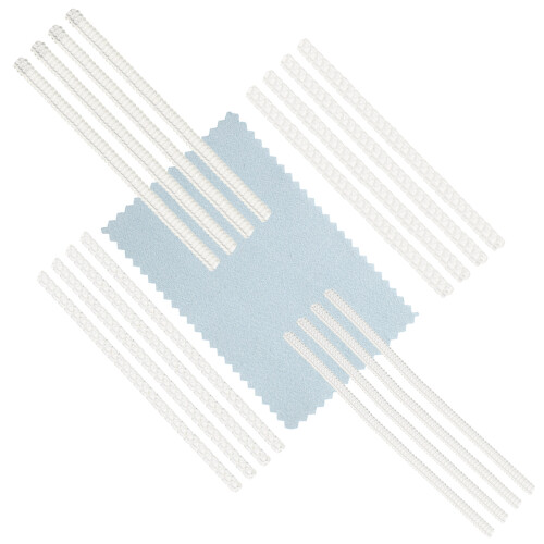 7Sets Sieraden Ringmaat Aanpasser Plastic Transparant Veiligheidsring