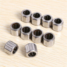 40Pcs Needle Bearing HF081412 Outer Ring Octagon One-Way Needle Roller Bearing 8X14X12mm for Manufacturing Industry