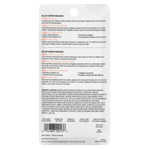 Physicians Formula, Καινοτόμο Μασκάρα Κύβους, PF10013 Μαύρο, 8 g (0.28 oz) 2