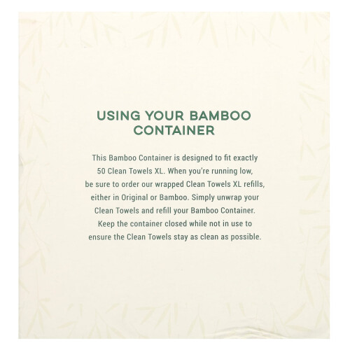 Clean Skin Club, Luxe Bamboo Doos 2