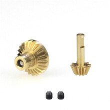 48Pcs Brass Front & Rear Axle Gear Drive Shaft Gear Upgrade Accessories for WPL C14 C24 B24 B36 MN D90 D99 MN99S Parts