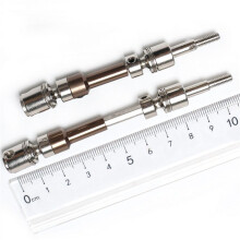 4x CVD Front Wheel Universal Drive Shaft with Modified Differential for 12428 12423 12427 1/12