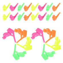 96Pièces Sifflets Colorés Cartoon Jeux Musicaux Jouets Pour Enfants