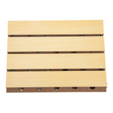 3PiĂšces Panneaux Absorption Bois Antibruit
