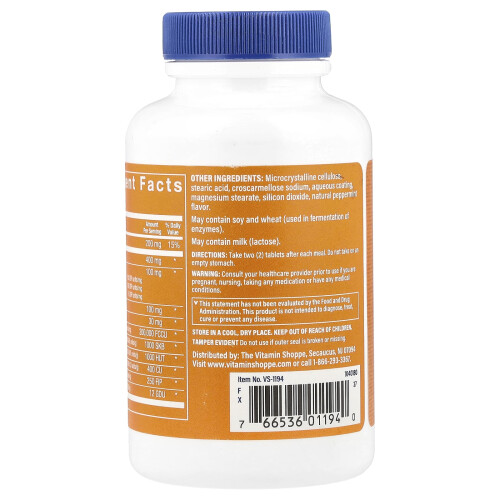 The Vitamin Shoppe, Multi-Enzyme, 100 Tabletek 2