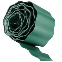 Bordure Pelouse En Plastique PP Verte Pour Décor Jardin