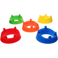 25Pièces Support Stable Pour Basket Football Volley Coloré