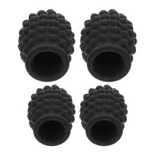 1Ensemble Capuchons Silencieux En Silicone Pour Baguettes De Batterie