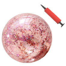 2Pièces Ballon Rond Paillettes Intérieur Extérieur