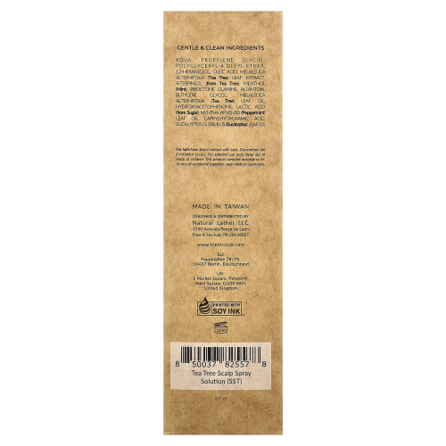 Tree To Tub, Instant Calm Tørr Hårsolution, Tea Tree & Peppermint, 3,4 fl oz (100 ml) 2