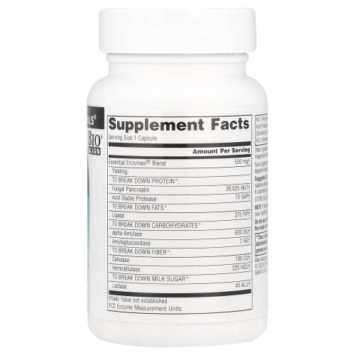 Source Naturals, Tägliche Enzyme 1