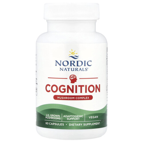 Nordic Naturals Nordic Naturals, Κινητική Μύκητα Σύνθεσης, 60 Φιαλίδια 2
