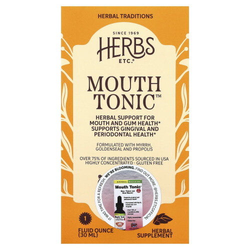 Herbs Etc., Tonic orale, 1 fl oz (30 ml) 1