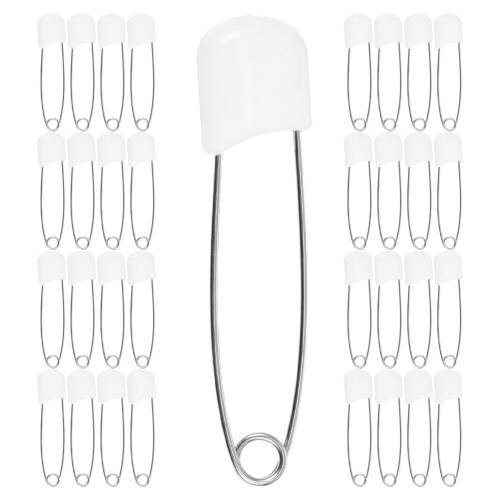 240Pièces Épingles Pour Couches Bébé PP Zinc Usage