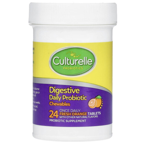 Culturelle, Ημερήσια Προβιοτική Συσκευασία, Φρέσκο Πορτοκαλί, 24 Μία Μέρα Ταμπλέτες 2