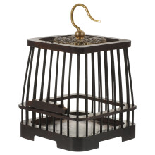 2Pièces Petit Coffret Cage En Bois Coloré Idéal Pour Enfants