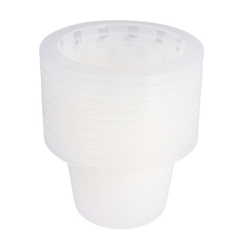 20Pièces Pots Net Hydroponie Transparent Pratique Facile À Transporter