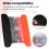 Combination Color Changing Scraper Vinyl Wrap Squeegee Magnetic Car Wrap Squeegee Adjustable for Vinyl Tint B 8
