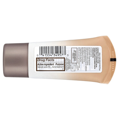 Maybelline Maybelline, Dream BB Pure, Ομορφιά Βελούδινη Κλινική, 120 Μέτριας Ελαφρότητας Τόνου, 1 fl oz (30 ml) 1