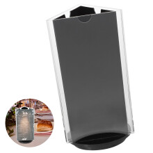 2Pièces Support Menu Transparent Rotatif Pour Accueil
