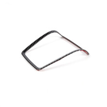 Car Steering Wheel Cover Frame Trim Decoration Sticker for F150 2009-2014 Interior Accessories ABS Carbon Fiber