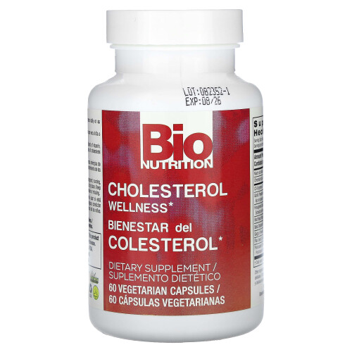 Bio Nutrition, Bem-Estar do Colesterol, 60 Comprimidos Vegetarianos 2