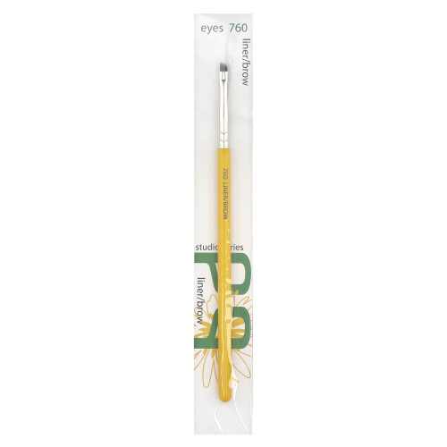 Bdellium Tools, Studio Series, Liner/Brow Brush, Eyes 760, 1 Borstel 1
