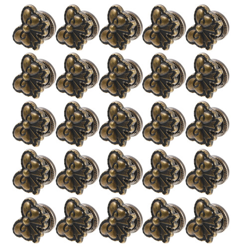 20Ensembles Boutons Pression Zinc Alliage Fermoirs Café DIY