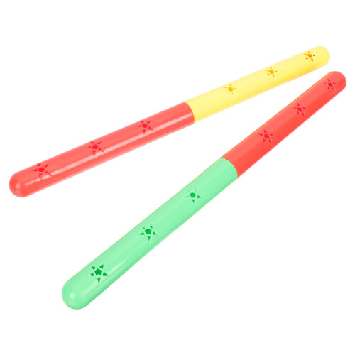 2Pièces Bâtons D'athlétisme Bicolores Abs+fer Entraînement
