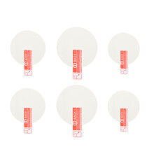 12Stk Transparenter Displayschutz Weiß Wear-Resistant Uhrfolie