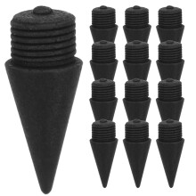 250Pièces Embouts Recharge Crayon Alliage Noir Fluide