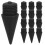 250Pièces Embouts Recharge Crayon Alliage Noir Fluide 1