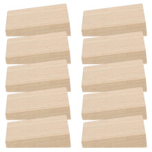10Pièces En Bois Triangle Accessoire Fixation Poignées Outils