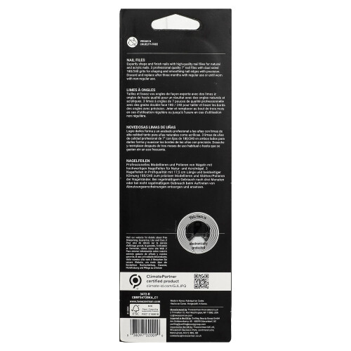 Tweezerman, Nail Files, 3 Count 2