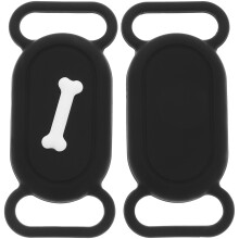 2Pièces Protège- Silicone Noir Anti-Perte Usage Extérieur