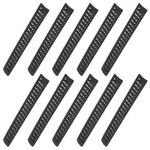 10Pièces Gaines Noires Pour Couteaux De Chef Solides