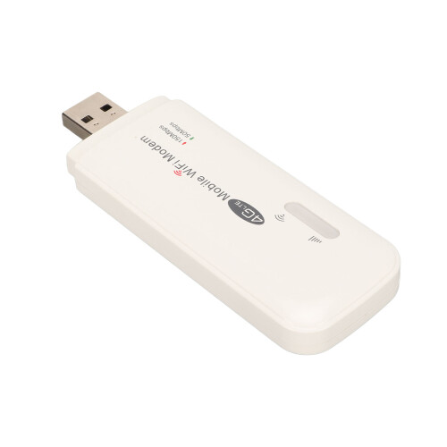 Plug and Play Modem, Portable WiFi Hotspot with USB Powered Capability, High Speed Stable Connection, Features LED Status Indicator, Compatible with 2