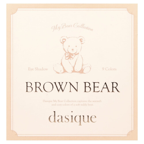 Dasique, Oogschaduw Palet, 28 Brown Bear, 1 Count 1