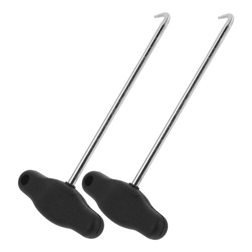 10Pièces Tire-Lacets Outil Portable Acier