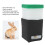 Distributeur d'eau chauffé compact en ABS pour petits animaux 1L 3