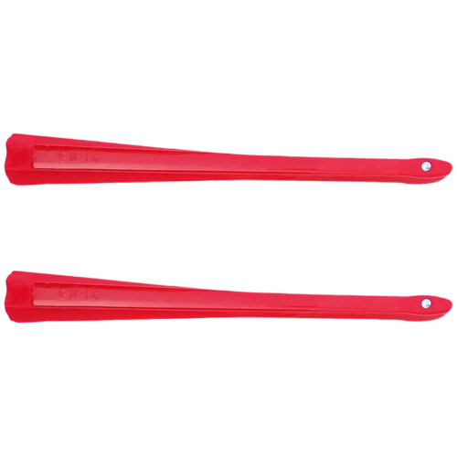 2Pièces Éventails Pliables Rouges En Nylon Pour Danse Décoration