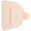 Turban Coton Rose Bébé Accroche-Regard 1