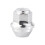 2Pièces Écrous De Roue Argentés En Métal Résistant Pour 1
