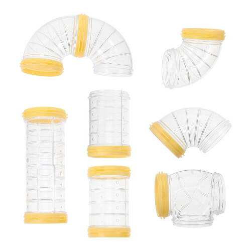 3Ensembles Tunnel Hamster Durable DIY Accessoires Cage Animaux