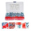 120Pcs/Set Leaf Spring Nut Grease Fittings Grease Couplers Grease Fitting Hydraulic Zerk Grease 3
