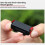 Magnetic Quick-Release Cold Shoe Port for Osmo Action 5 Pro/4/3 Mount Quick-Release Fill Light Expansion Accessory 8